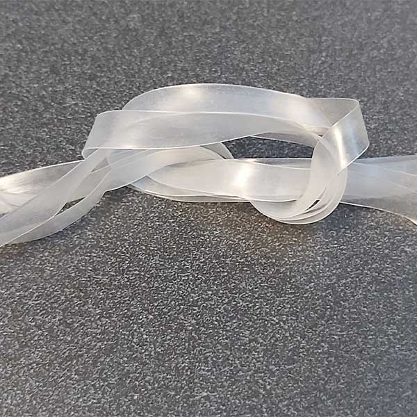 Silicona elástica TPU cinta elástica costura transparente noción